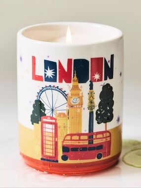 Daniella Manini x Anthropologie Woody Spring Rain & Bright Bergamo London Candle